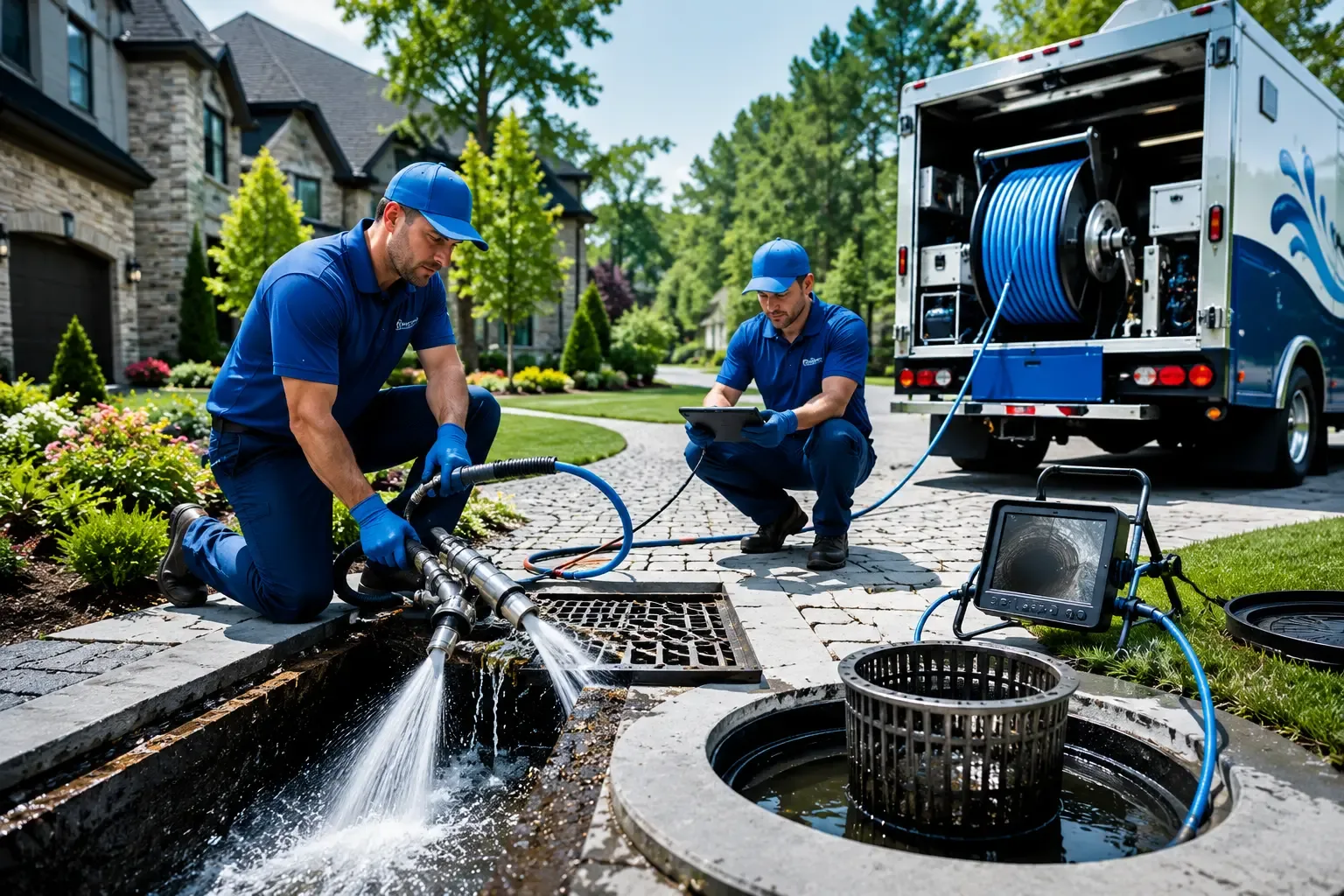 Local outdoor drain cleaning professionals in Mcguffey, OH