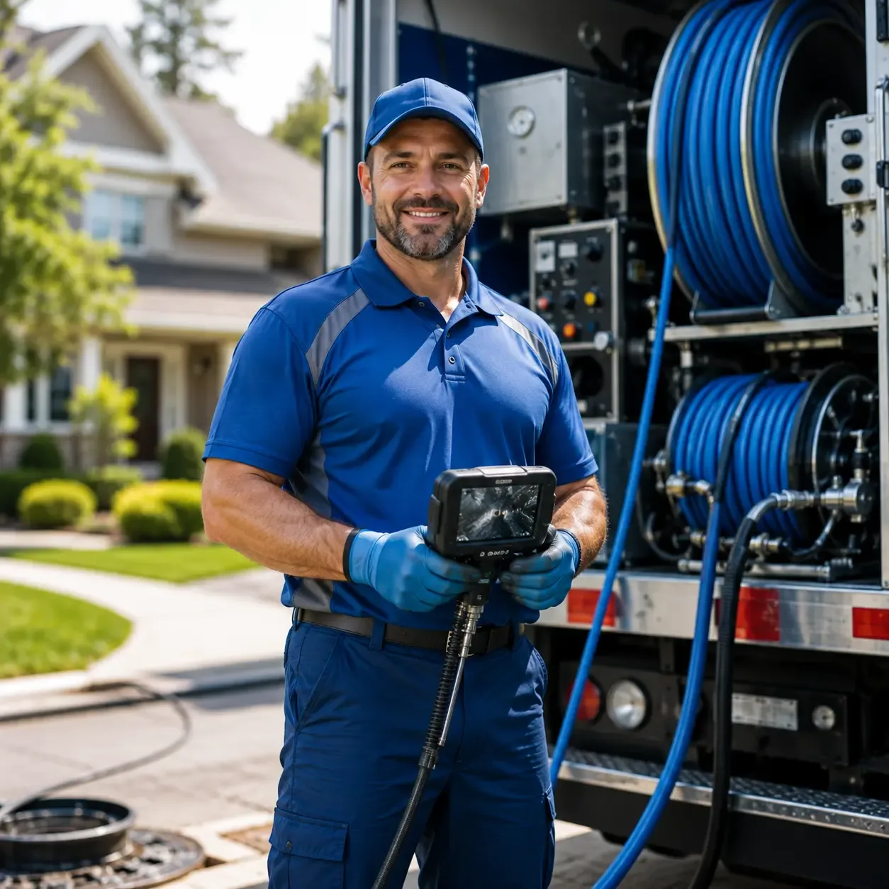 Local outdoor drain cleaning specialists in Mcguffey, OH